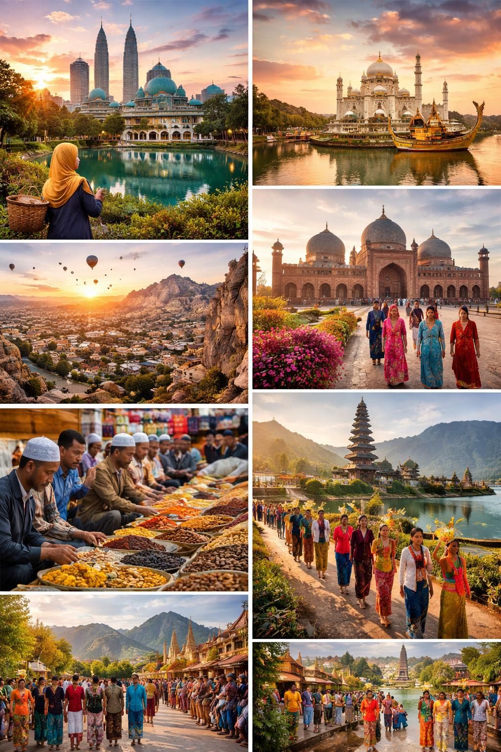 explorez la diversité et les richesses culturelles des pays musulmans en asie, découvrez leurs traditions uniques et leur histoire fascinante.