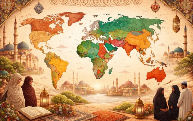 découvrez un aperçu géographique et culturel des pays musulmans à travers le monde, explorant leur diversité, leur histoire et leurs traditions uniques.